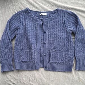 Jacadi Paris toddler Blue Knit Sweater